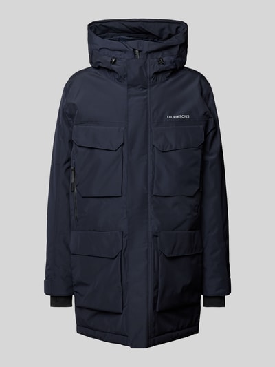 Didriksons Parka mit Pattentaschen Modell 'DREW' Blau 2