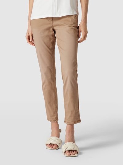 Tom Tailor Stoffhose mit Stretch-Anteil Cognac 4