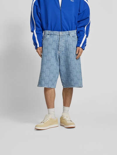 Kenzo Shorts mit 5-Pocket-Design Hellblau 4