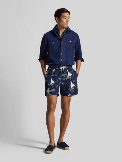 Polo Ralph Lauren Underwear Szorty kąpielowe z haftowanym logo Granatowy 1