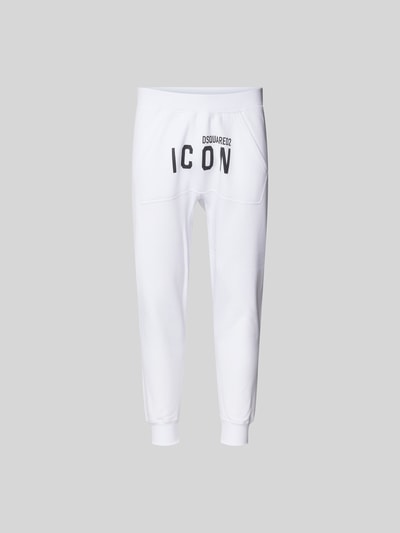 Dsquared2 Sweatpants mit Label-Print Weiss 2