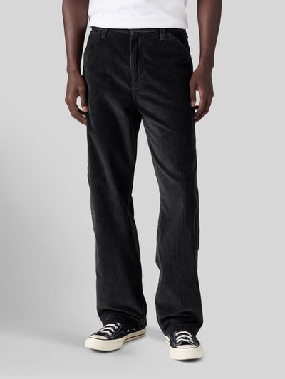 Levi's® Loose Fit Carpenterhose aus Baumwolle mit Cordstruktur Black 4