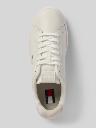 Tommy Jeans Sneakersy niskie ze skóry naturalnej model ‘ARCHIVE’ Biały 3