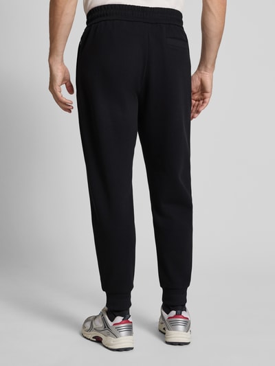 BOSS Regular Fit Sweatpants aus Baumwoll-Mix Modell 'LAMONT' Black 5