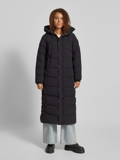 G-Star Raw Steppmantel mit Knopfleiste und Eingrifftaschen Modell 'Whistler' Black 4