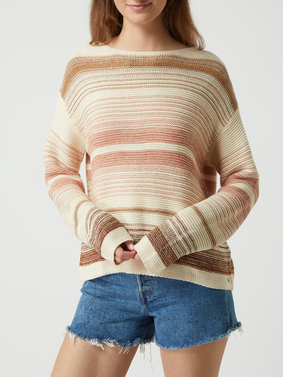 Tom Tailor Denim Pullover mit Streifenmuster  Beige 4