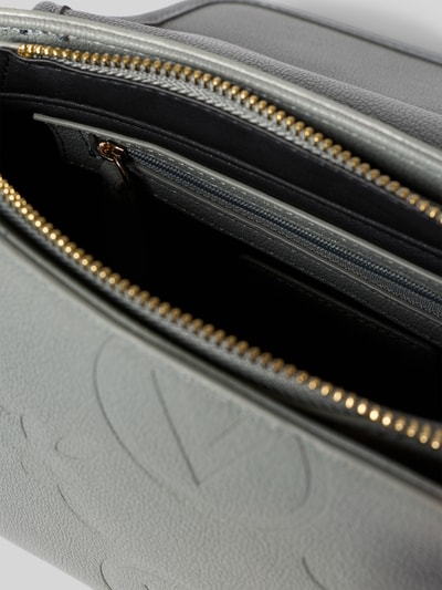 VALENTINO BAGS Handtasche mit Strukturmuster Modell 'SAMBA' Hellgrau 4