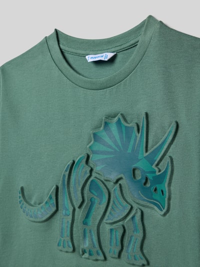 Mayoral Longsleeve mit Label-Detail Dunkelgruen 2