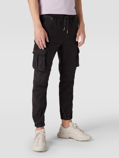 REVIEW Cargo sweatpants Antraciet - 4