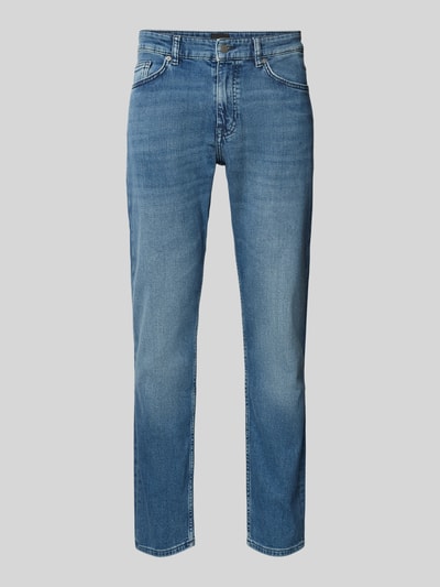 BOSS Orange Regular fit jeans in 5-pocketmodel Jeansblauw - 2