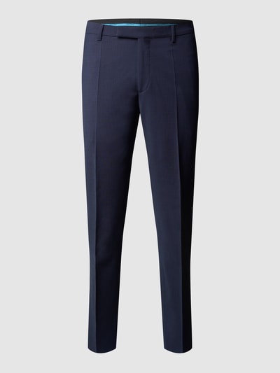 Pierre Cardin Anzug-Hose mit Webmuster  Blau 2