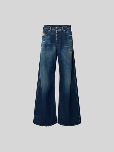 Diesel Flared Fit Jeans mit Lyocell-Anteil Dunkelblau 2