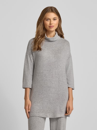 Soyaconcept Longsleeve mit Rollkragen Modell 'Biara' Mittelgrau Melange 4
