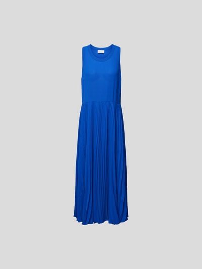 RED Valentino Maxikleid mit Plisseefalten Blau 2