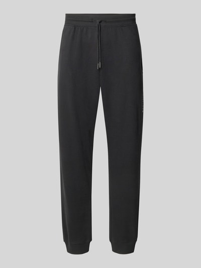Tommy Hilfiger Regular Fit Sweatpants aus Baumwoll-Mix Black 2