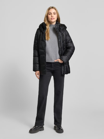 s.Oliver RED LABEL Regular Fit Steppjacke mit Kapuze Black 1