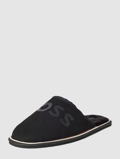 BOSS Slides mit Label-Print Modell 'Home' Black 2