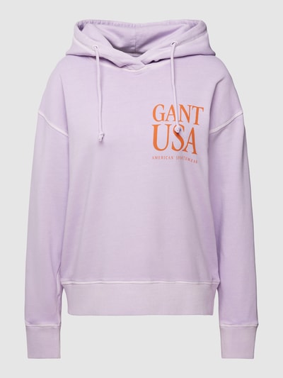 Gant Hoodie mit Kapuze Lavender 2