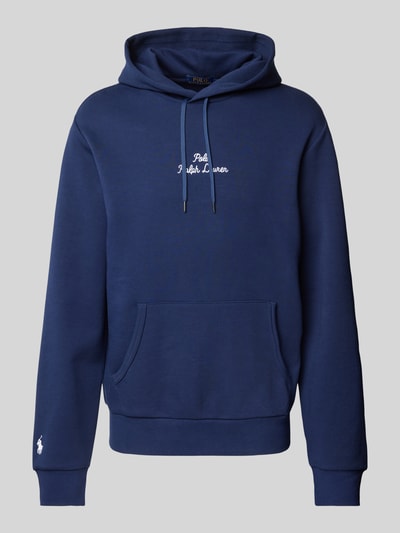 Polo Ralph Lauren Hoodie met logostitching Marineblauw - 1