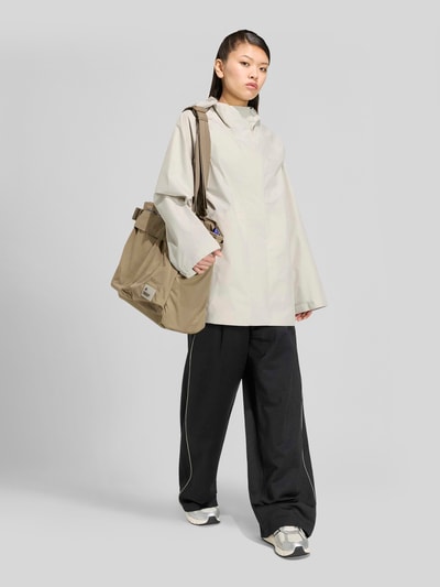 adidas Sportswear Loose fit regenjack met capuchonkraag Offwhite - 1