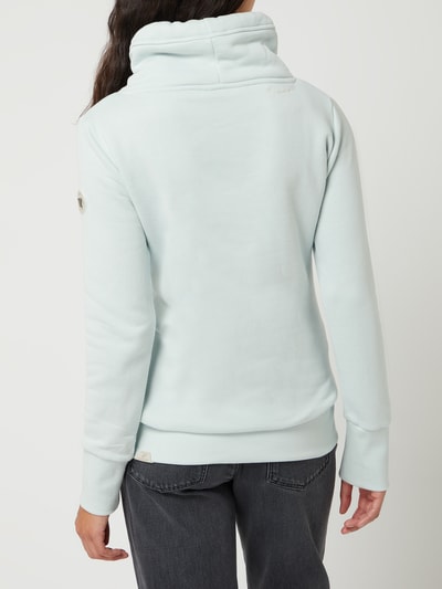 Ragwear Sweatshirt mit Tube Collar Modell 'Neska' Mint 5