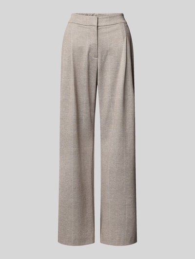 s.Oliver BLACK LABEL Bundfaltenhose mit Gummizugbund Hellgrau 2