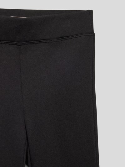 Only Flared Fit Stoffhose mit elastischem Bund Black 2