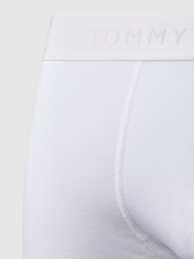 Tommy Hilfiger Obcisłe bokserki z elastycznym paskiem z logo w zestawie 3 szt. Biały 2