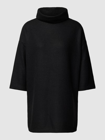 Soyaconcept Pullover mit Rollkragen und 3/4-Arm Modell 'Tamie' Black 2