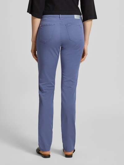 Brax Broek met steekzakken model 'Mary' Blauw - 5
