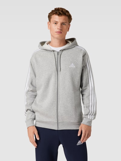 ADIDAS SPORTSWEAR Sweatjacke mit Kapuze Mittelgrau 4