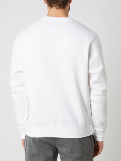 Nike Sweatshirt mit Logo-Stitching Weiss 5