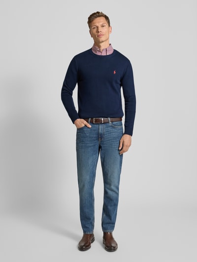 Polo Ralph Lauren Gebreide pullover met ribboorden Marineblauw - 1