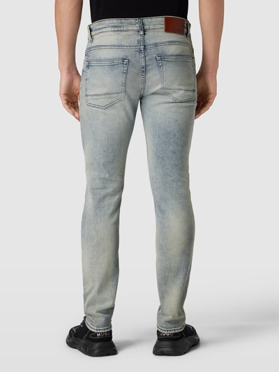 BOSS Orange Jeans met 5-pocketmodel, model 'Delaware' Lichtblauw - 5