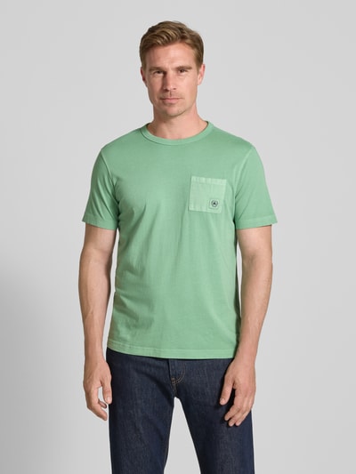 Lerros T-Shirt mit Rundhalsausschnitt Gruen 4