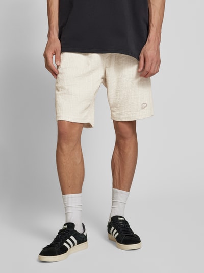 Pegador Shorts mit Label-Stitching Modell 'LIBCO' Offwhite 4