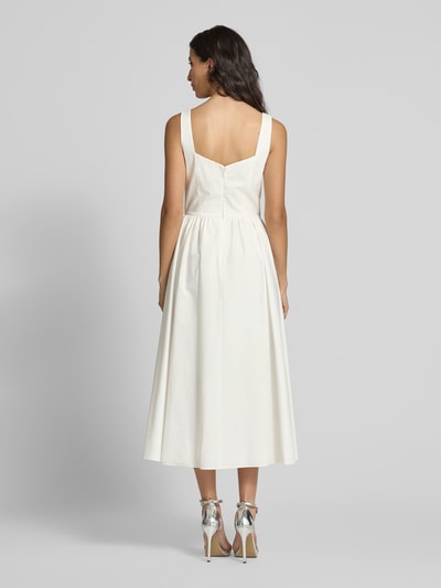 Jake*s Cocktail Cocktailkleid mit Karree-Ausschnitt Offwhite 5