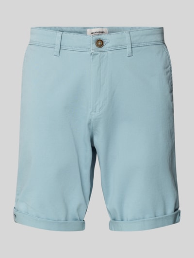 Jack & Jones Regular Fit Bermudas mit Eingrifftaschen Modell 'IBOWIE' Aqua 2