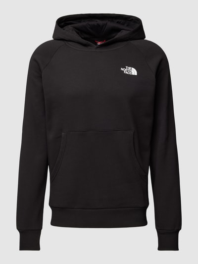 The North Face Hoodie met labelprint, model 'RAGLAN' Zwart - 2