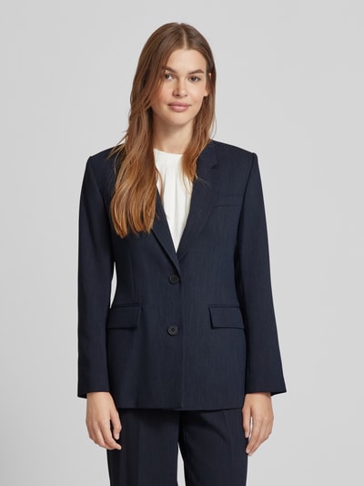 Selected Femme Blazer met klepzakken, model 'RITA CLASSIC' Marineblauw - 4