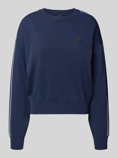 P.E Nation Bluza z naszywką z logo model ‘RETREAT’ Ciemnoniebieski 2