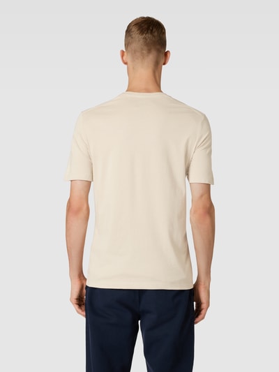 s.Oliver RED LABEL T-Shirt mit Label-Detail Modell 'BASIC' Beige 5