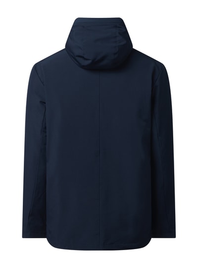 SELECTED HOMME Parka met wattering, model 'Piet' Marineblauw - 3