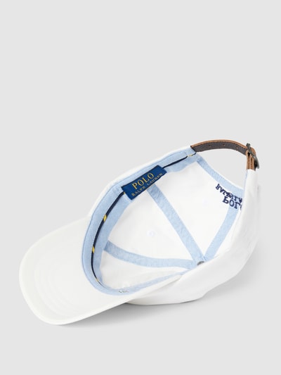 Polo Ralph Lauren Basecap mit Label-Stitching Offwhite 2