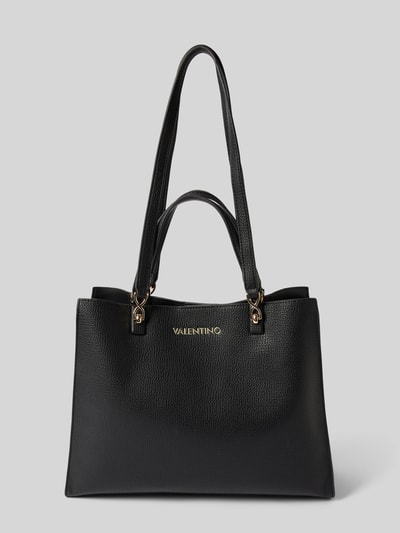 VALENTINO BAGS Handtasche mit Label-Print Modell 'STEREO' Black 1