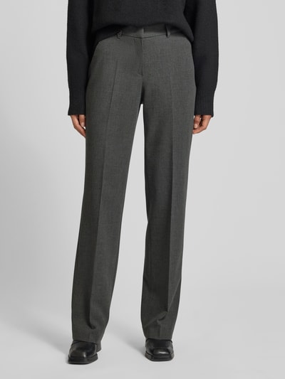 TONI Broek met wijde pijpen, model 'luisa' Antraciet - 4