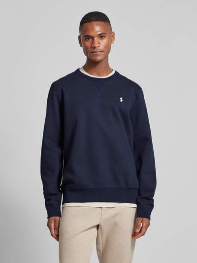 Polo Ralph Lauren Sweatshirt mit Logo-Stitching Marine 4