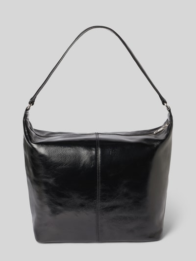 LIEBESKIND BERLIN Handtasche aus Leder mit diversen Fächern Modell 'ANDREA HOBO M' Black 4
