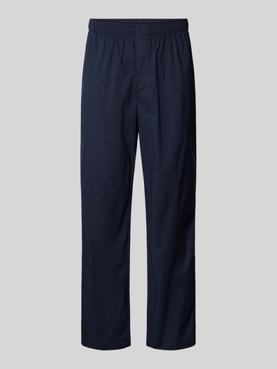 BOSS Relaxed Fit Pyjama-Hose mit elastischem Bund Modell 'Chris' Marine 1