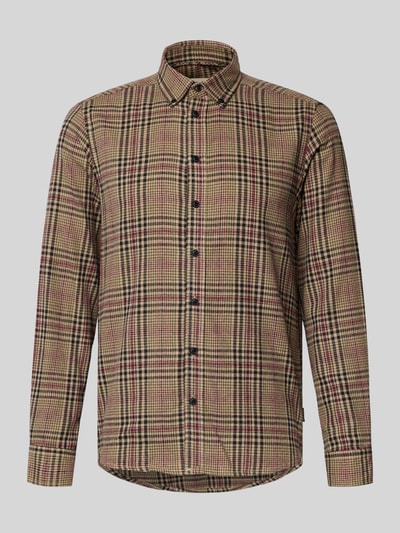 Blend Vrijetijdsoverhemd met knoopsluiting, model 'ATLAN' Zwart - 2